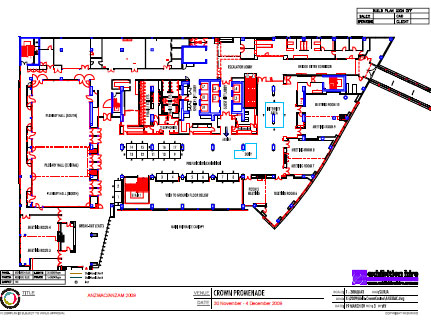 Click to enlarge. Opens pdf in a new window Exhibitor Floor Plan